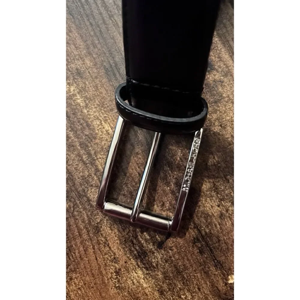 Michael Kors  Classic leather belt Size 32” in Black